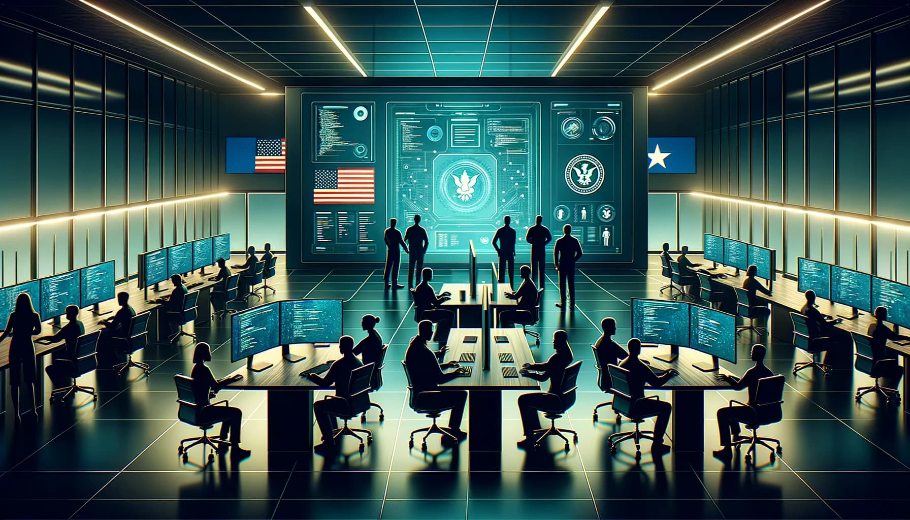 The IT Guru team at work